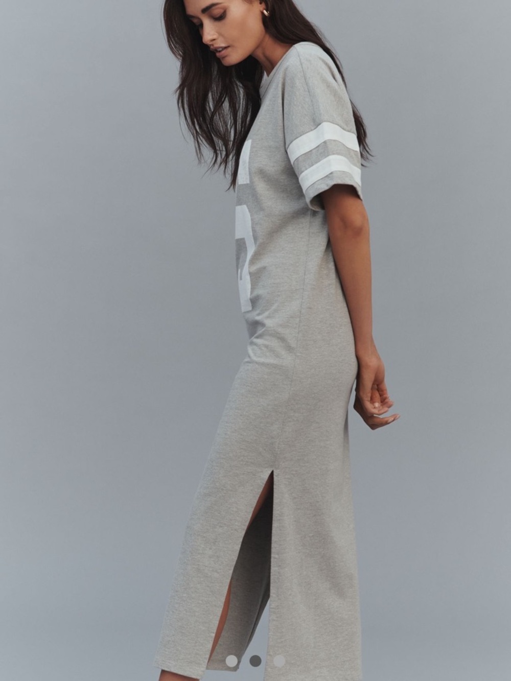 Daily Practice graphic T-shirt Midi Dress - Picture 2 of 5